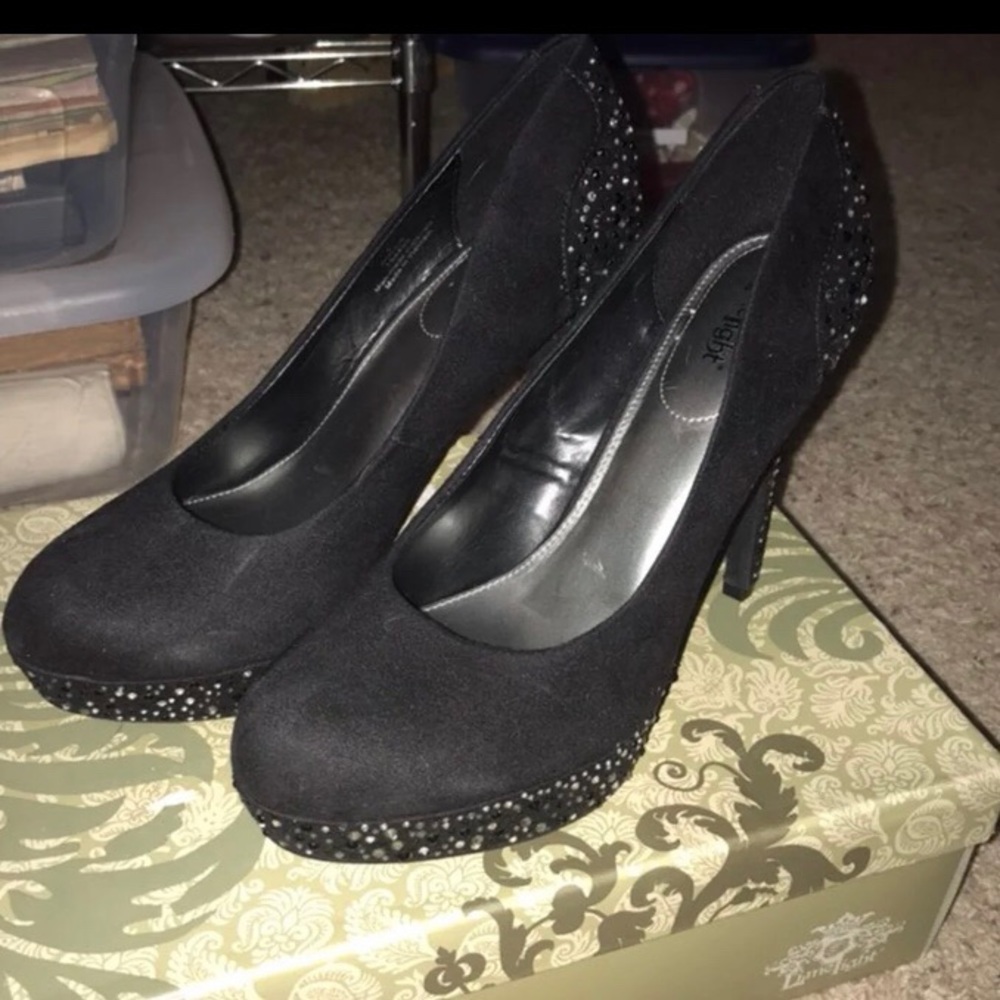 Limelight Rhinestone Heels - Picture 2 of 6